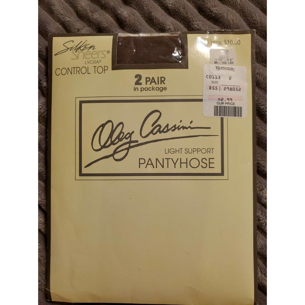 Oleg Cassini Lite Support Silken Sheers ControlTop